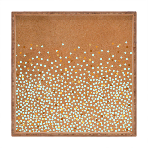 Iveta Abolina Mint Splash Square Tray