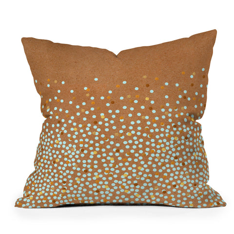 Iveta Abolina Mint Splash Throw Pillow
