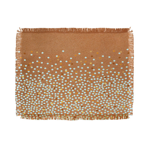 Iveta Abolina Mint Splash Throw Blanket