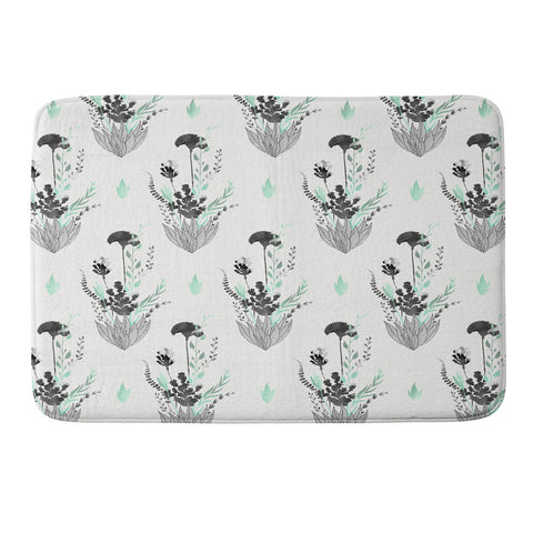 Iveta Abolina Mint Tea Memory Foam Bath Mat