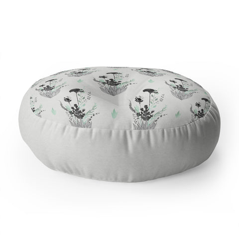 Iveta Abolina Mint Tea Floor Pillow Round