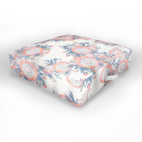 Iveta Abolina Morning Whispers Outdoor Floor Cushion