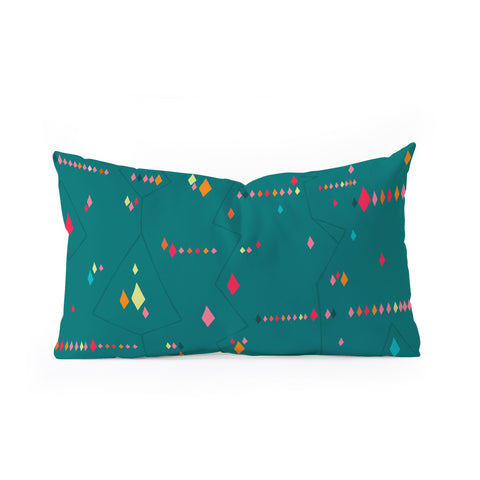 Iveta Abolina Morocco On My Mind III Oblong Throw Pillow