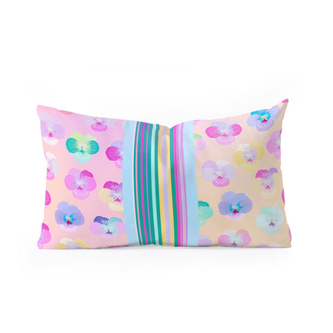 Iveta Abolina Moselle Bande I Oblong Throw Pillow