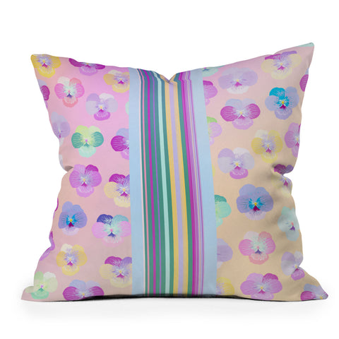 Iveta Abolina Moselle Bande I Throw Pillow