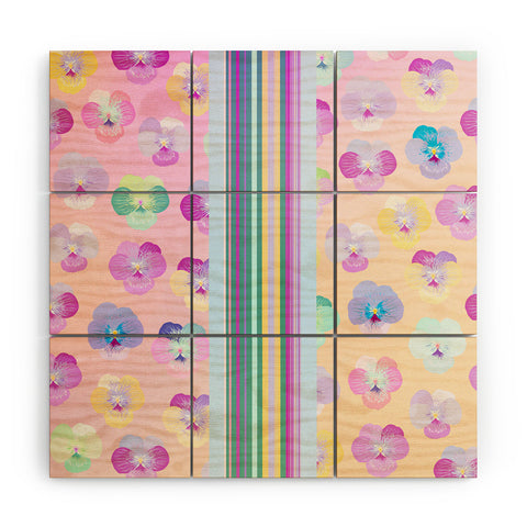 Iveta Abolina Moselle Bande I Wood Wall Mural