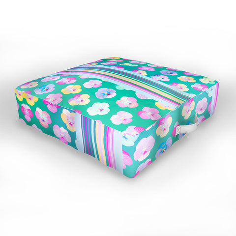 Iveta Abolina Moselle Bande II Outdoor Floor Cushion