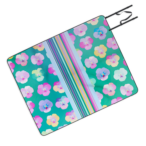 Iveta Abolina Moselle Bande II Picnic Blanket