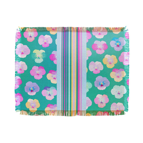 Iveta Abolina Moselle Bande II Throw Blanket