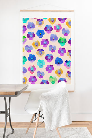 Iveta Abolina Moselle Cream Art Print And Hanger