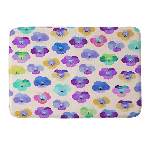 Iveta Abolina Moselle Cream Memory Foam Bath Mat