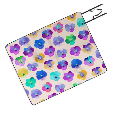 Iveta Abolina Moselle Cream Picnic Blanket