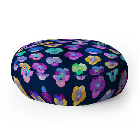 Iveta Abolina Moselle Night Floor Pillow Round