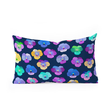 Iveta Abolina Moselle Night Oblong Throw Pillow