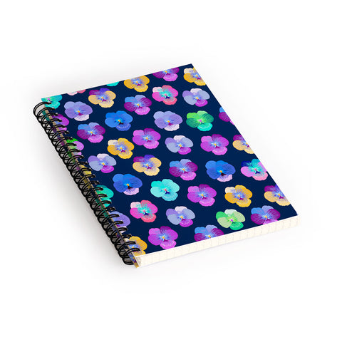Iveta Abolina Moselle Night Spiral Notebook
