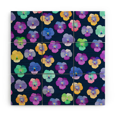 Iveta Abolina Moselle Night Wood Wall Mural