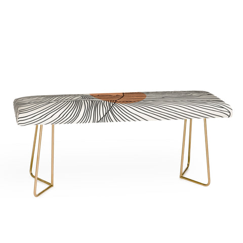 Iveta Abolina Mountain Line Series No 1 Bench
