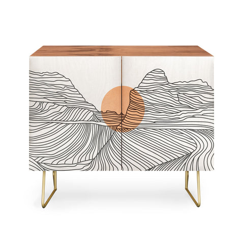 Iveta Abolina Mountain Line Series No 1 Credenza