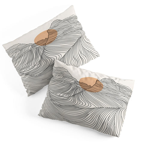 Iveta Abolina Mountain Line Series No 1 Pillow Shams