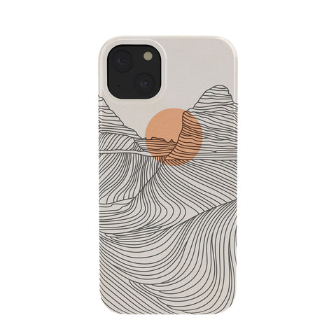 Iveta Abolina Mountain Line Series No 1 Phone Case