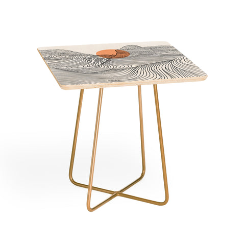 Iveta Abolina Mountain Line Series No 1 Side Table