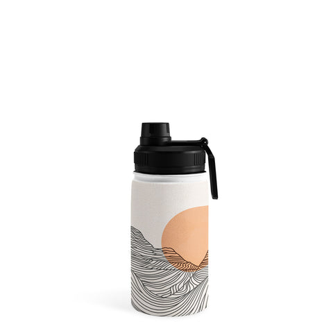 Iveta Abolina Mountain Line Series No 2 Water Bottle