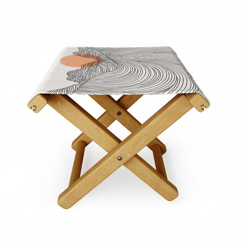 Iveta Abolina Mountain Line Series No 2 Folding Stool