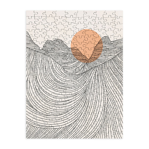 Iveta Abolina Mountain Line Series No 2 Puzzle