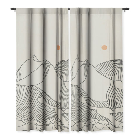 Iveta Abolina Mountain Line Series No 3 Blackout Non Repeat