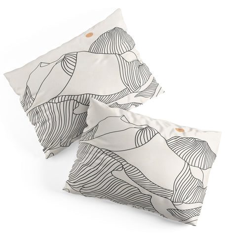 Iveta Abolina Mountain Line Series No 3 Pillow Shams