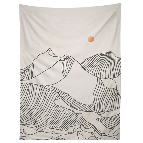 Iveta Abolina Mountain Line Series No 3 Tapestry