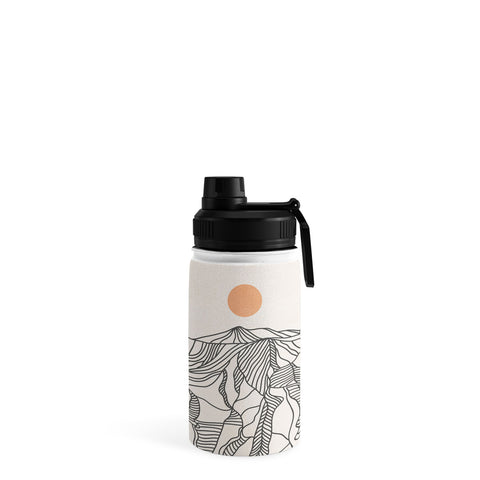 Iveta Abolina Mountain Line Series No 4 Water Bottle