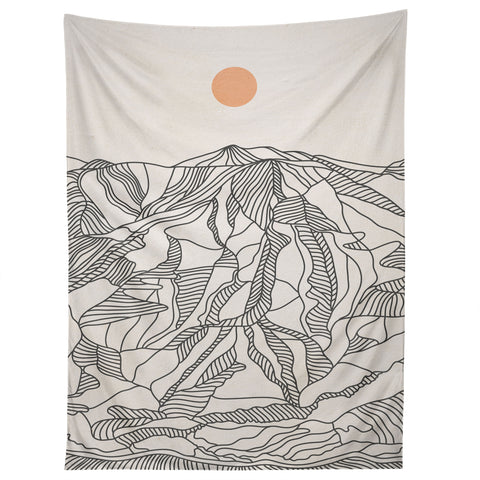 Iveta Abolina Mountain Line Series No 4 Tapestry