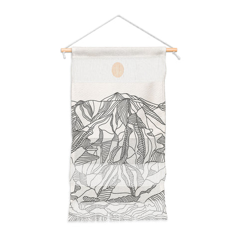 Iveta Abolina Mountain Line Series No 4 Wall Hanging Portrait