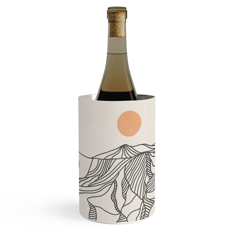 Iveta Abolina Mountain Line Series No 4 Wine Chiller