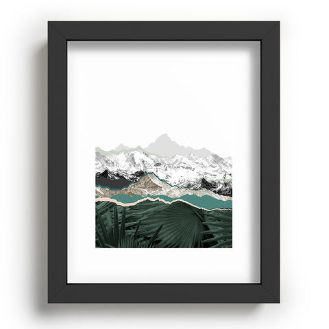 Iveta Abolina Mountainside jungle Recessed Framing Rectangle
