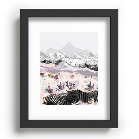 Iveta Abolina Mountainside jungle II Recessed Framing Rectangle