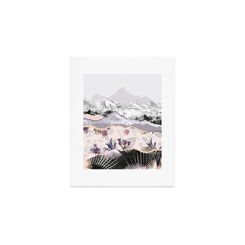 Iveta Abolina Mountainside jungle II Art Print
