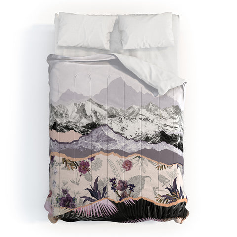 Iveta Abolina Mountainside jungle II Comforter
