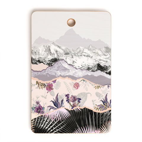 Iveta Abolina Mountainside jungle II Cutting Board Rectangle