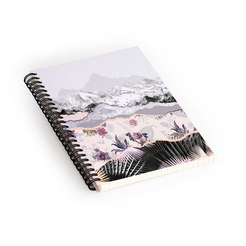 Iveta Abolina Mountainside jungle II Spiral Notebook