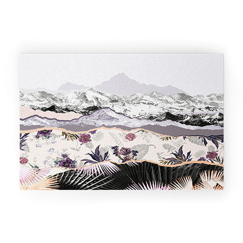 Iveta Abolina Mountainside jungle II Welcome Mat