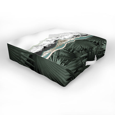 Iveta Abolina Mountainside jungle Outdoor Floor Cushion
