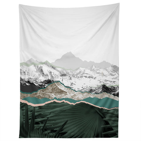 Iveta Abolina Mountainside jungle Tapestry
