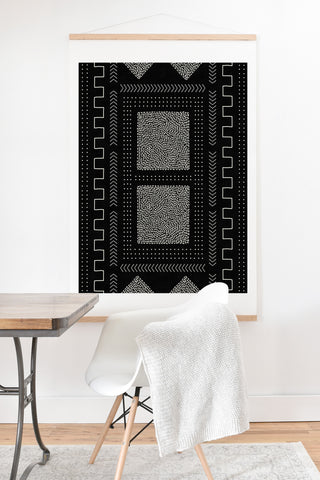 Iveta Abolina Mud Cloth Inspo I Art Print And Hanger