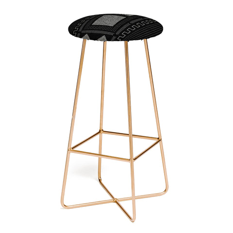 Iveta Abolina Mud Cloth Inspo I Bar Stool