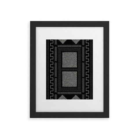 Iveta Abolina Mud Cloth Inspo I Framed Art Print