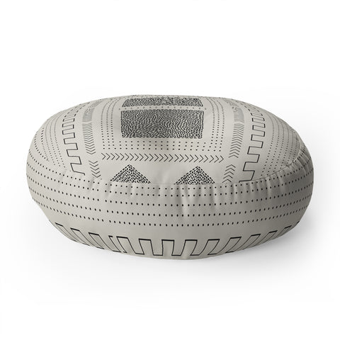 Iveta Abolina Mud Cloth Inspo II Floor Pillow Round
