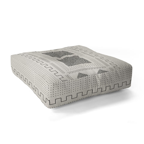 Iveta Abolina Mud Cloth Inspo II Floor Pillow Square