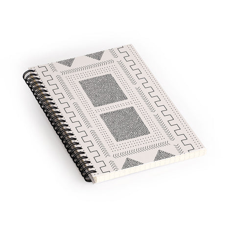 Iveta Abolina Mud Cloth Inspo II Spiral Notebook